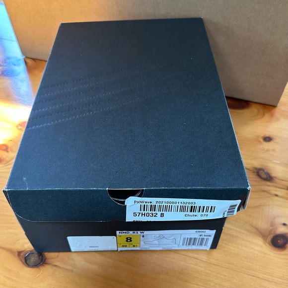 NIB Adidas Nmd_R1 Original Womens Sneakers Size 8, Color: White/White G58303 - Picture 10 of 10